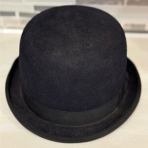 Vintage Victorian Bowler Hat Men's 6.75 Made in England